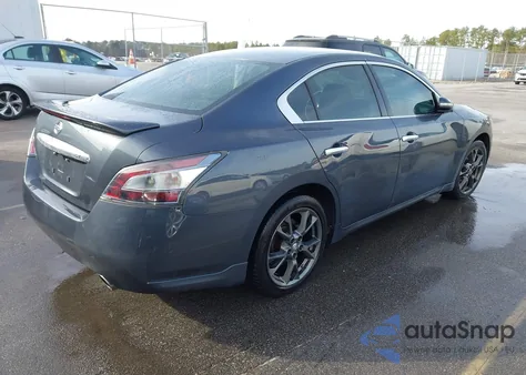 2012 Nissan Maxima 3.5 S из США, поврежденный, VIN 1N4AA5AP2CC853731
